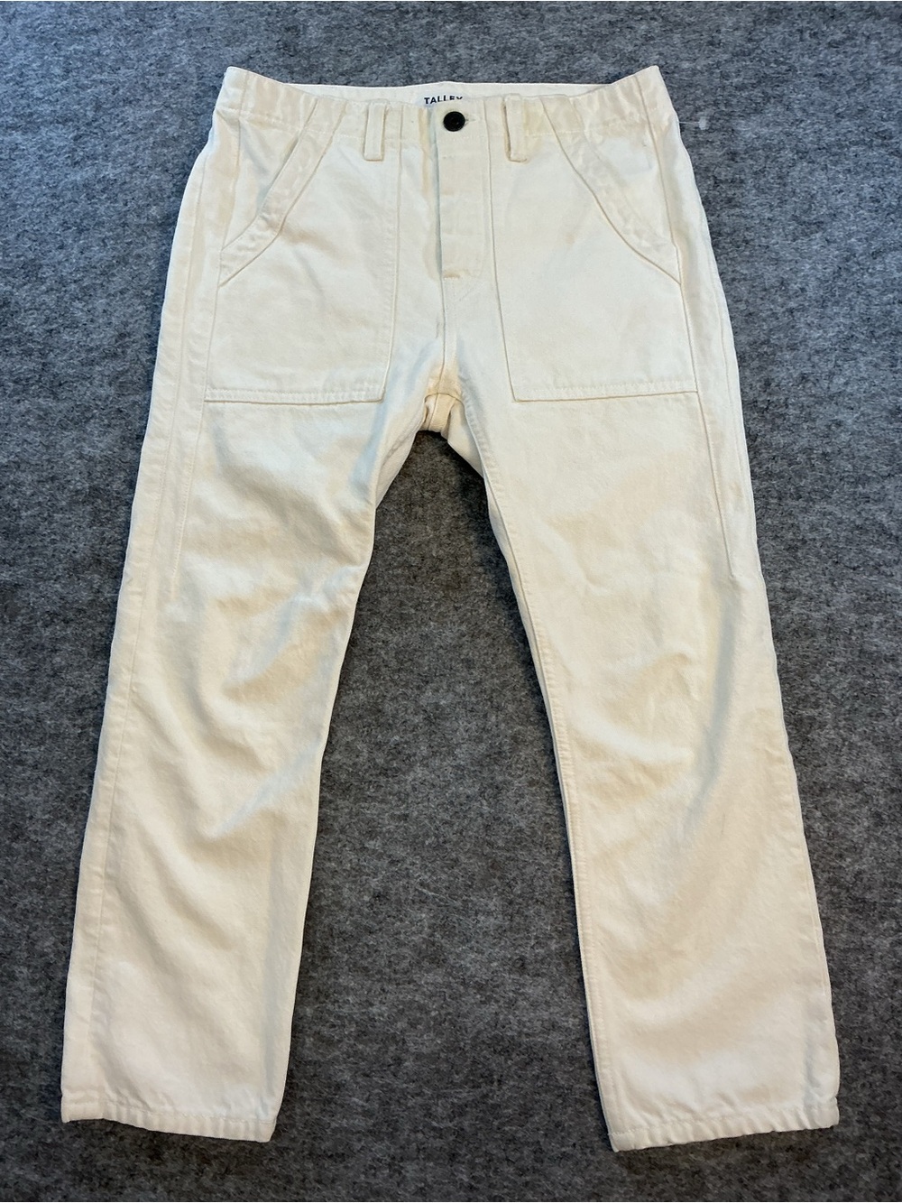 Talley White Straight Leg Jeans Size 27